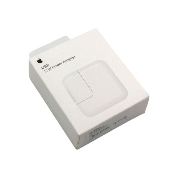 Cubo Cargador Adaptador Carga Rápida iPad 12w Apple Original