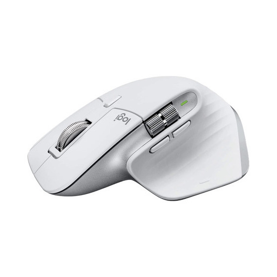 Mouse Inalámbrico Recargable Logitech Series Mx Master 3s Color Blanco