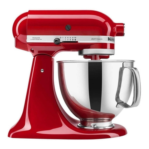 Batidora de pie KitchenAid Artisan KSM150PS empire red 50 Hz x 60 Hz 220 V - 240 V