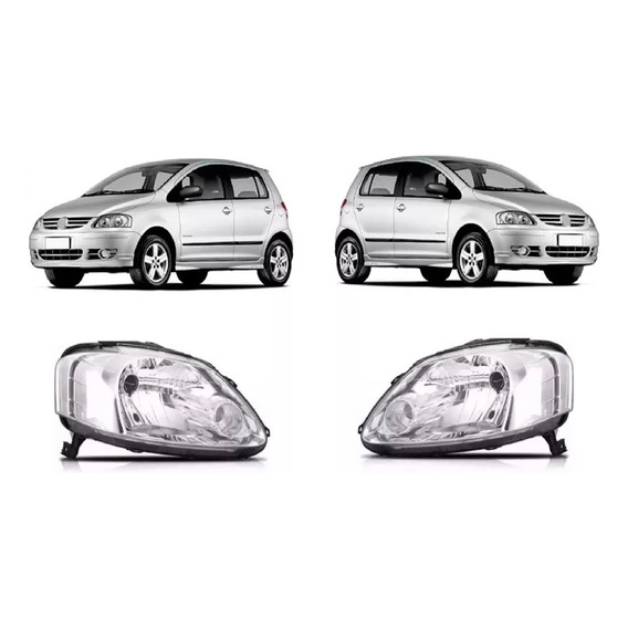 Juego De Opticas Volkswagen Fox/suran 2004/2009 Monoparabola