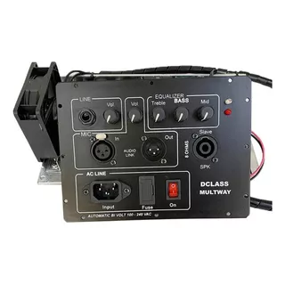 Kit Dclass Para Ativação De Caixas Multivias 700 Watts Rms