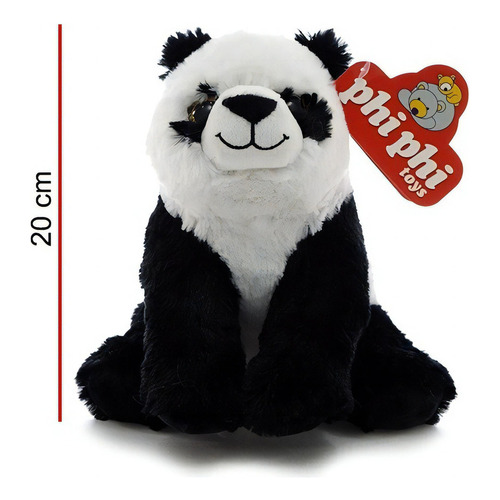 Peluche Panda 20cm - Orig. Phi Phi Toys