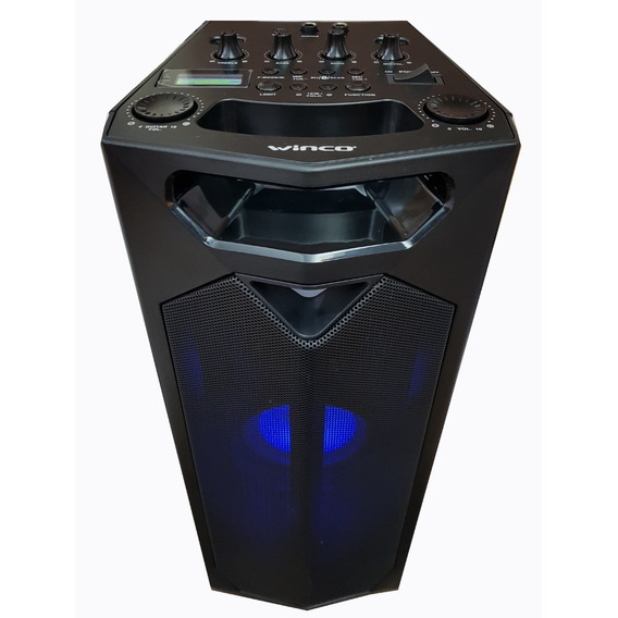 Parlante 3000w Portatil Bateria Y 220v Bluetooth + Microfono Inalambrico Karaoke Luces Led Control Remoto Usb + Sonido