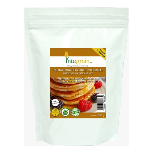 Harina Preparada Para Hot Cakes Y Waffles 830g Sin Azucar Se