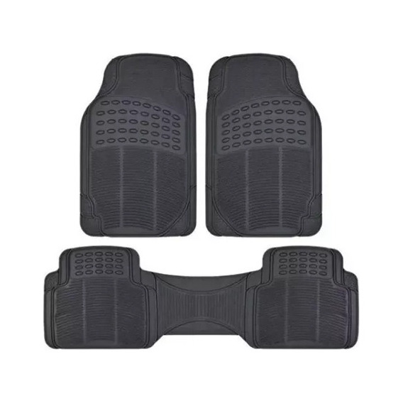 Cubre Alfombra Goma Pesada 3 Pz Renault Capture Duster Logan