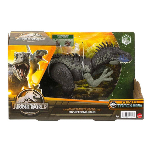 Jurassic World Dryptosaurus Con Sonido Dino Trackers Premium