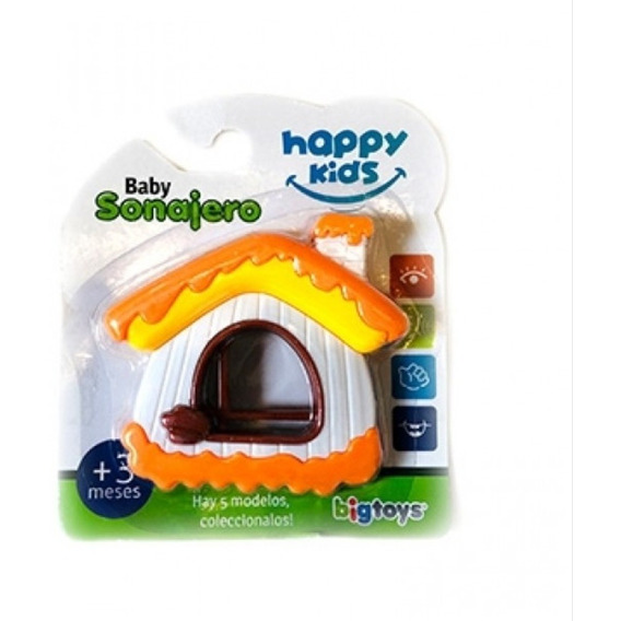 Sonajero Casita Didáctico Sonido Happy Kids Giantoys 4296