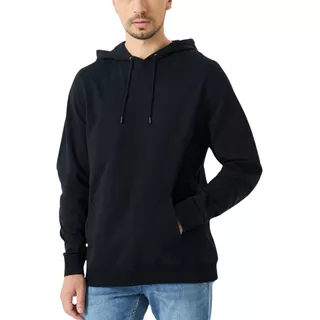 Moletom Liso Algodão Unissex Blusa De Frio Canguru Flanelado