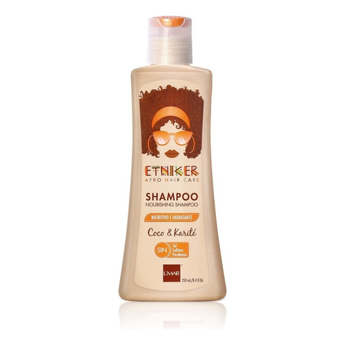 Shampoo Nutritivo E Hidratante Etniker X 250ml 