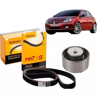 Kit Correia Dentada Fiat Bravo 1.4 16v Tjet Turbo 2013 2014