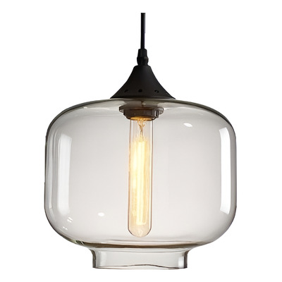 Colgante Vintage Cristal Transparente Taryn Moderno Lk