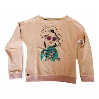 Blusa Moletom Infantil Feminina Tommy Nova Sem Etiqueta