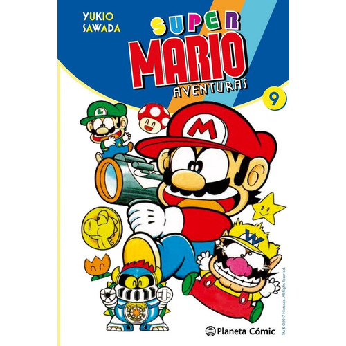 Super Mario Nãâº 09, De Sawada, Yukio. Editorial Planeta Cómic, Tapa Blanda En Español