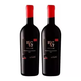 Kit 2 Unidades Vinho Dal 1947 Primitivo Di Manduria Tinto