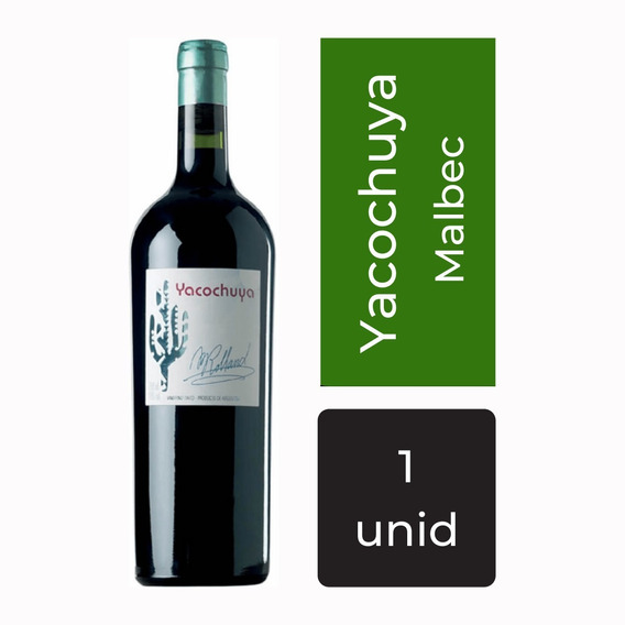 Vino Yacochuya Malbec 750ml Valles Calchaquíes Mp Drinks