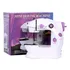 Maquina De Coser Mini Sweing Machine Con Pedal Color Blanco