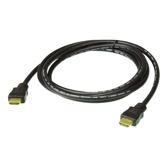 Cable Hdmi 1.8 Metros 4k 240 144 120 60 Hz Bañado Oro Reforz