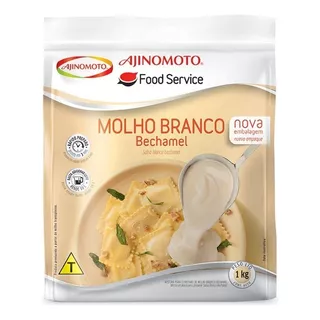 Molho Branco Bechamel 1 Kg Ajinomoto Ótima Qualidade