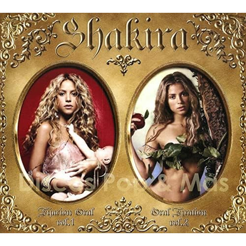 Shakira Fijacion Oral Vol 1 + Vol 2 Boxset 2 Discos Cd Nuevo