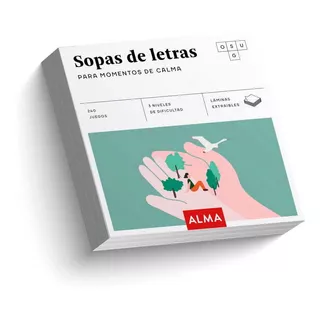 Sopas De Letras Para Momentos De Calma, De Anders Producciones. 0 Editorial Alma Groh, Tapa Blanda En Español, 2022