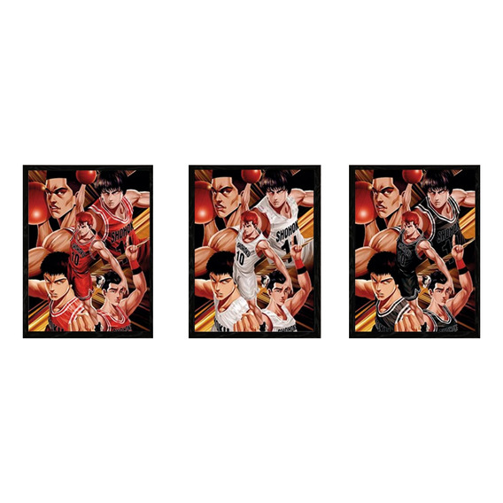 Cuadro 3d Lenticular Slam Dunk Shohoku