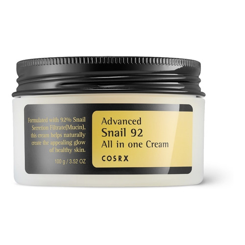 Cosrx - Advanced Snail 92 All In One Cream Tipo de piel Todo tipo de piel