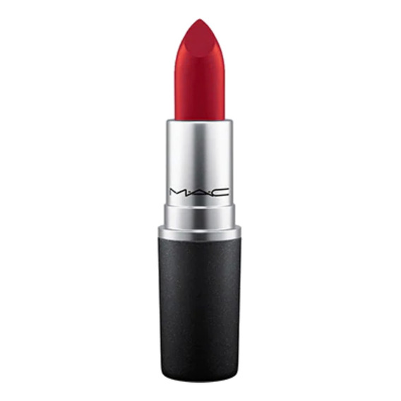 Labial MAC Retro Matte Lipstick color ruby woo