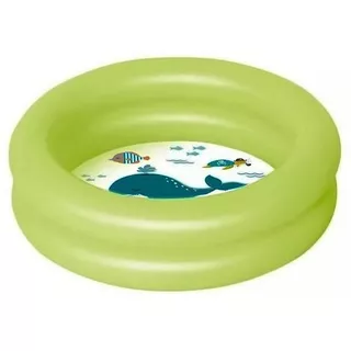 Baby Piscina Inflável 28l Bebe Criança Infantil Mor Verde