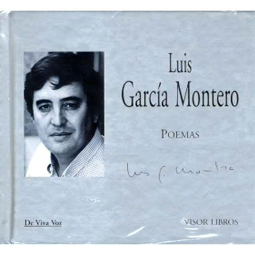 Poemas: Con Cd, De Garcia Montero Luis. Editorial Visor De Poesia, Tapa Blanda, Edición 1 En Español