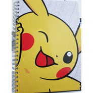 Caderno Personalizado Pokémon 96 Folhas Com 151 Adesivos