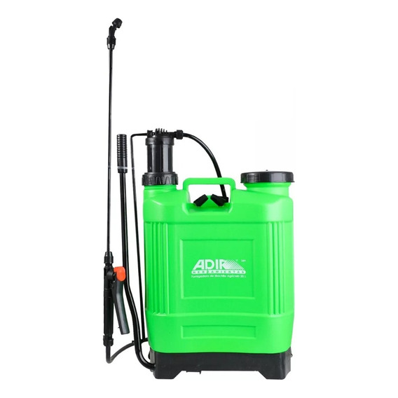 Fumigador De Mochila  Agrícola  20 Lts Adir 349 Color Verde