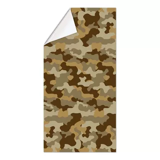 Adesivo Camuflado Tuning Moto Carro Desert Bege 80x40cm