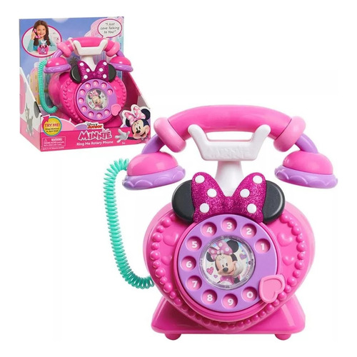 Teléfono Minnie Mouse Happy Helpers Disney Junior Glitter