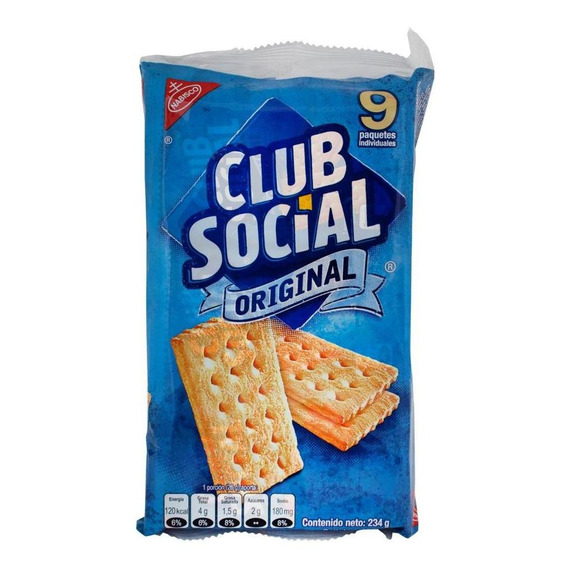 Galletas Saladas Club Social® Pack 9 X 26 G