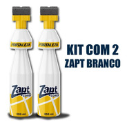 Kit Com 2 Zapt Tinta Para Rejunte Branco 200ml