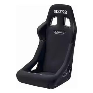 Banco Concha Sparco Sprint Original Fixo Preto