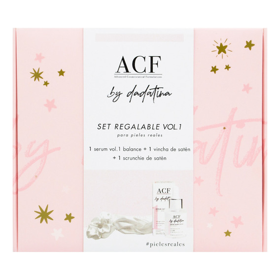 Acf By Dadatina Set Regalable Vol. 1 Serum + Vincha + Extras