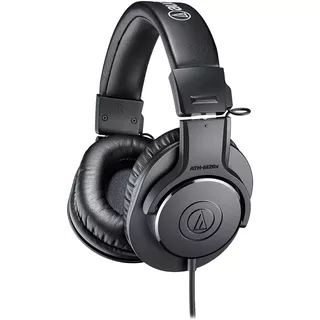 Auriculares Audio-technica Ath-m20x, Color Negro