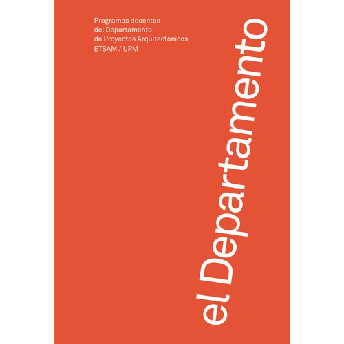 EL DEPARTAMENTO, de Varios autores. Editorial Ediciones Asimétricas, tapa blanda en español