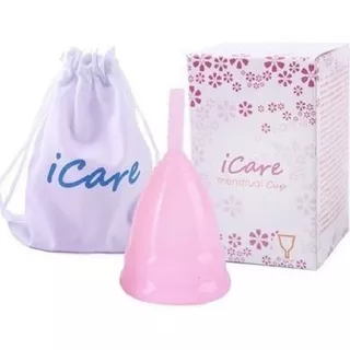 Copa Menstrual Icare Original 100% Hipoalergica Bolsa Tela