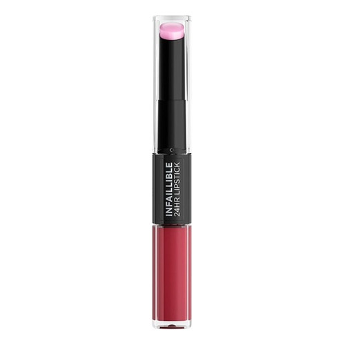 Labial Infallible Loréal Paris 24h 2-step Acabado Mate Color ROSE ETERNITE