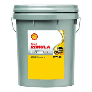 Aceite Motor Shell Rimula R4l 15w40 Ck4 / Sn Cubeta 19l