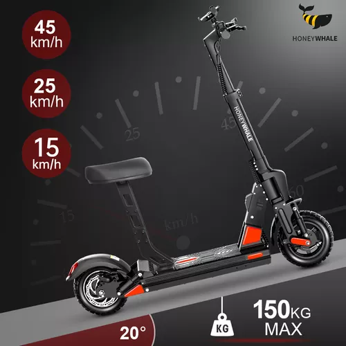 Patinete Electrico Adultos Scooter Electrico Plegable 10AH Neumáticos de 10  Pulgadas Patinete Eléctrico, M4 : : Deportes y aire libre