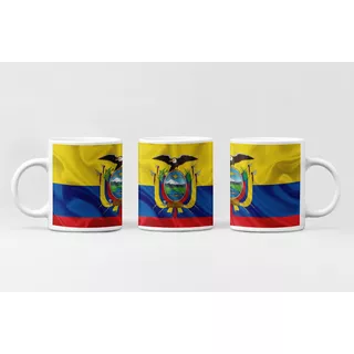 Caneca Bandeira Do Equador