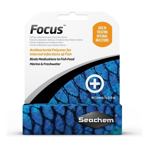 Medicamento Peces Seachem Focus 5gr