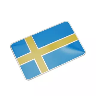Emblema Sweden Suécia Volvo Em Alumínio Alta Qualidade !!!