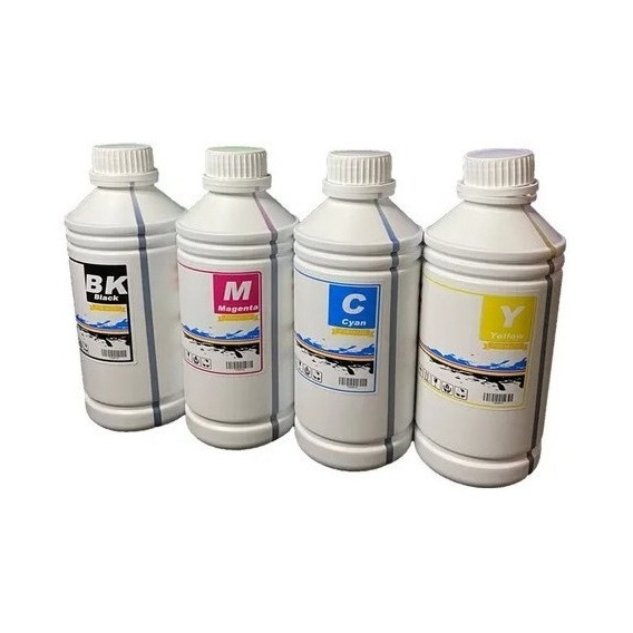 Pack De 4 Litros De Tinta Dye Premium Universal - Creaprint