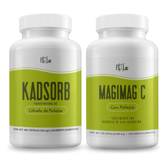 Kadsorb Y Magimag-c De Naturalslim Potasio Y Magnesio