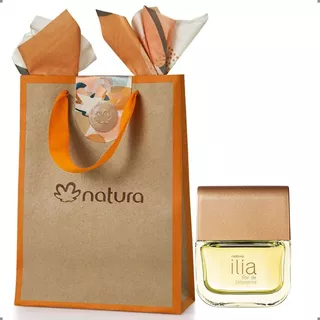 Presente Perfume Natura Ilía Flor De Laranjeira Deo Parfum Feminino 50ml Fragrância Cítrico Intenso Com Sacola Exclusiva