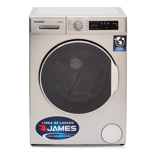 Lavarropas James Slim 6kg Inverter Silver Lr 1008 Inv S